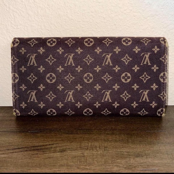 Louis Vuitton Sarah Mini Lin Long Wallet - Picture 2 of 12
